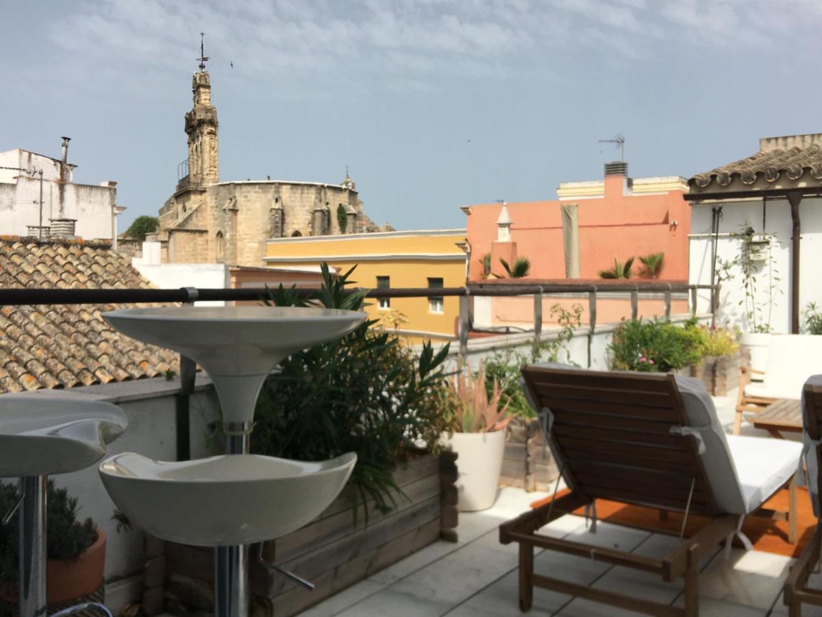 Casa Palacio En Jerez De La Frontera Con Piscina Privada Extérieur photo