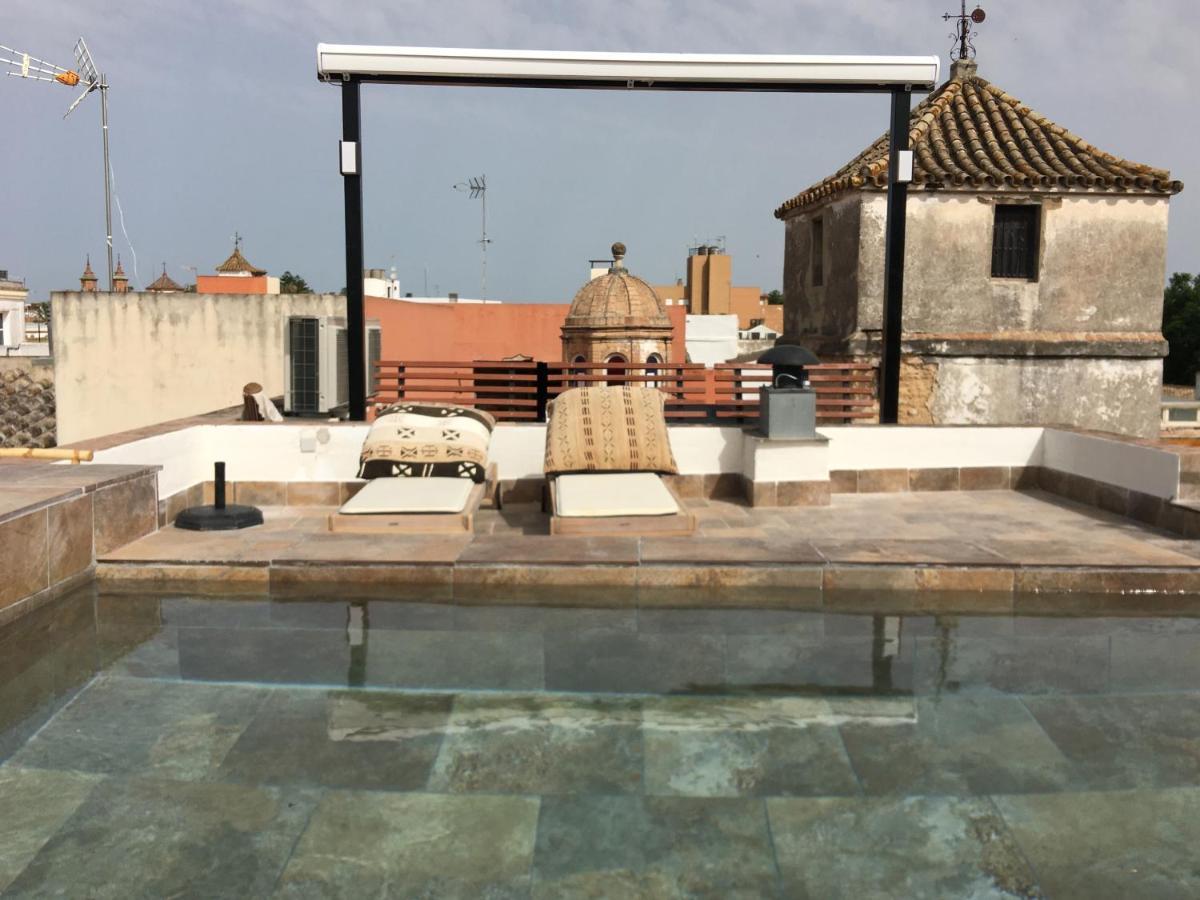 Casa Palacio En Jerez De La Frontera Con Piscina Privada Extérieur photo
